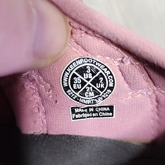 Keen Newport Pink Camo Hking Sandals Kids Size 3 - Picture 12 of 12